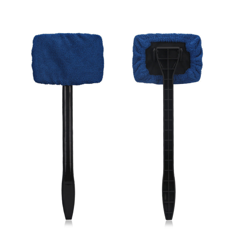 Car Window Cleaner Brush Kit Windshield Wiper Microfiber Wiper Cleaner Cleaning Brush Auto Cleaning Wash Tool With Long Handle